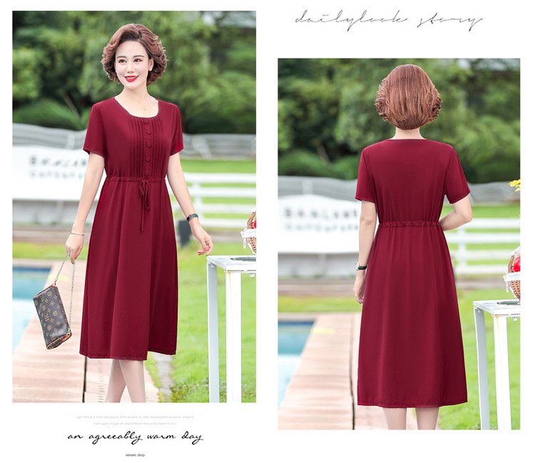 Luxury patterned dress Lz.01406