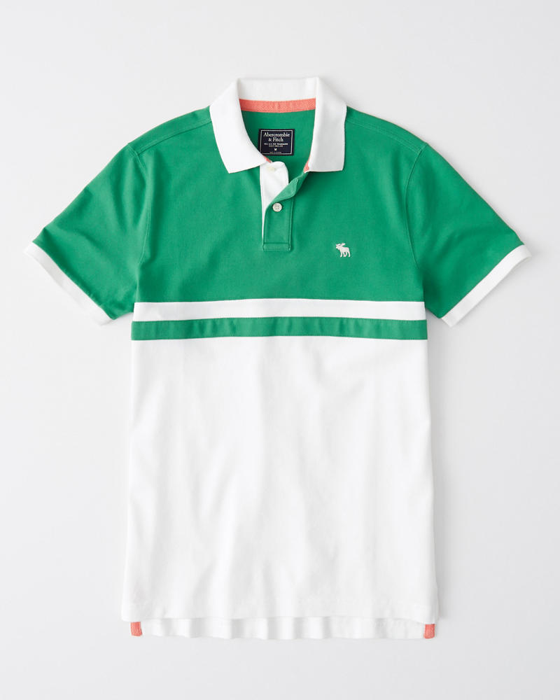 [HCM]Áo thun polo sọc Abercrombie