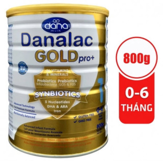 Sữa bột Danalac Gold Pro số 1 - 800g (0 - 6 tháng) thumbnail