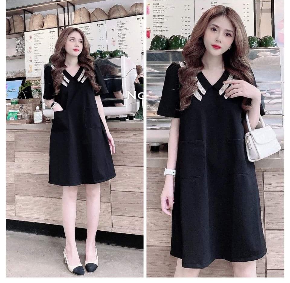 Đầm Suông, Váy Suông hè, Chất Đũi Cao Cấp, Có Bigsize tới 70Kg Đa Năng, đi tiệc, đi biển, đi chơi, mặc nhà