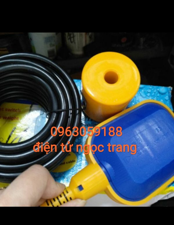 Phao điện bơm nước chống cạn chống tràn dài 5m