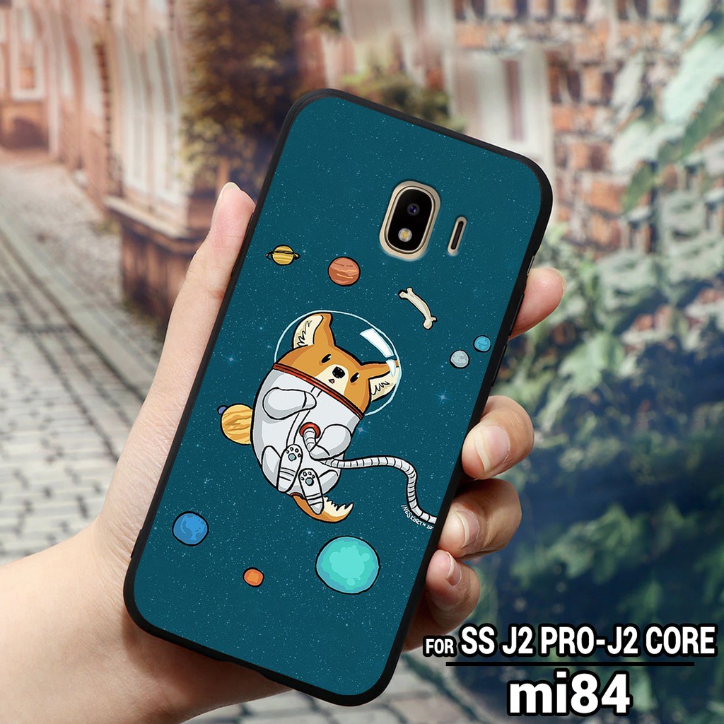 Ốp lưng samsung galaxy j2 pro - j2 core - j4 2018 in hình vũ trụ