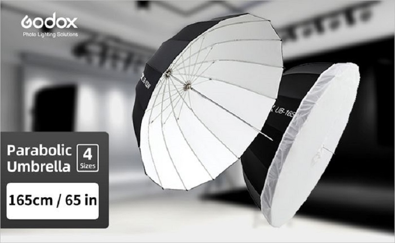 Dù phản trắng Parabolic Godox UB-105w