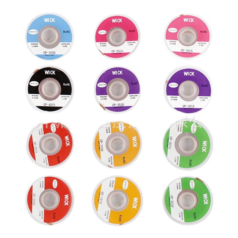 Dây hút chì Wick CP-1015, 1515, 2015, 2515, 3015, 3515, 4015