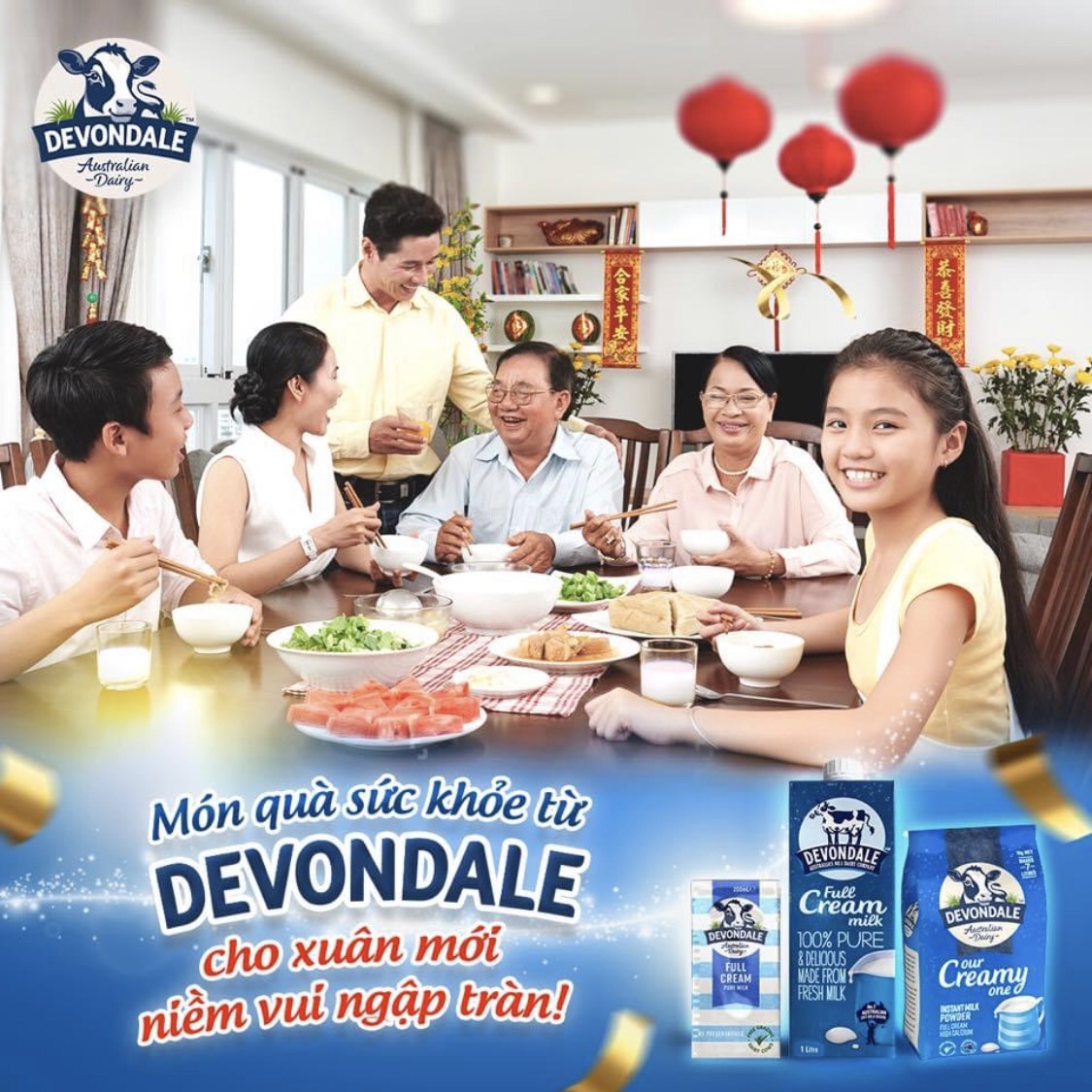(Date 09/2022) Sữa Bột Full Cream Devondale Túi 1Kg
