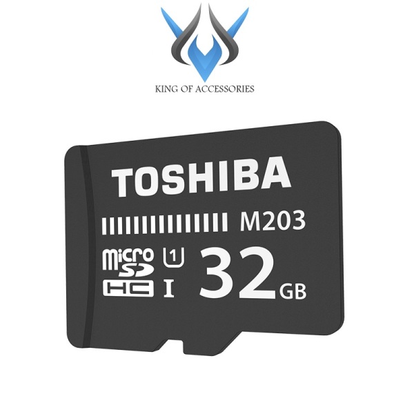 Thẻ nhớ MicroSDHC Toshiba M203 UHS-I U1 32GB 100MB/s (Đen) - Không Box