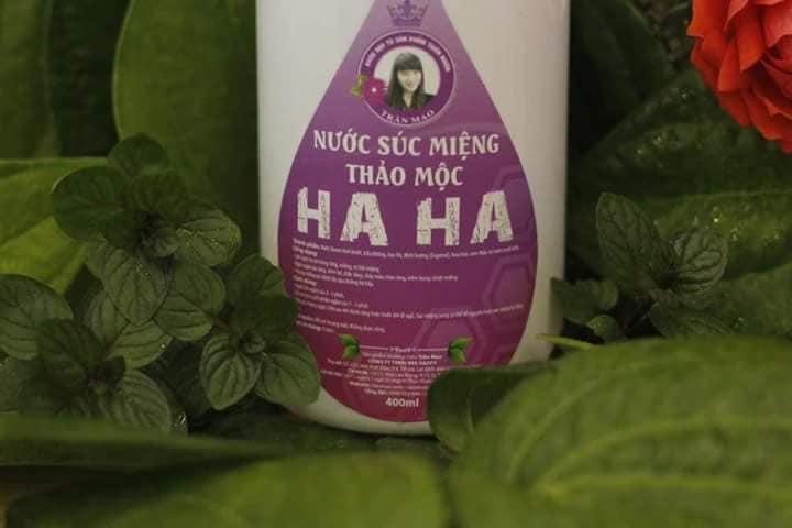 NƯỚC SÚC MIỆNG THẢO MỘC HAHA TRẦN MAO