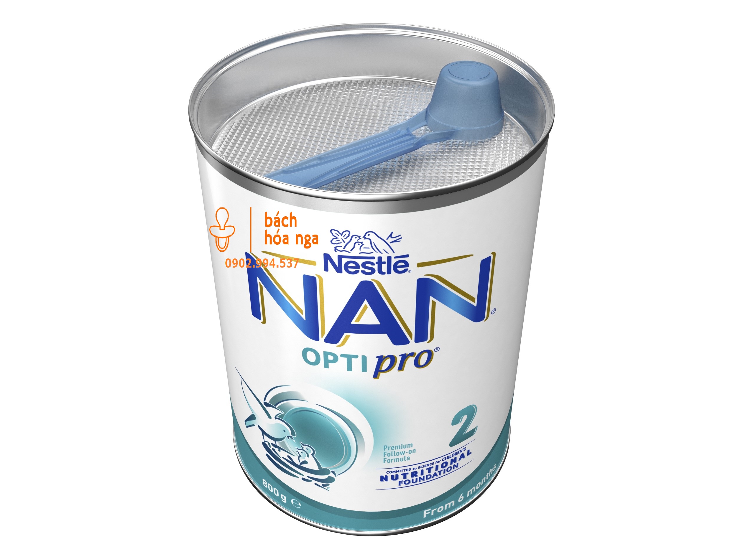 NAN Optipro Australia milk box 800gr No. 1-2-3