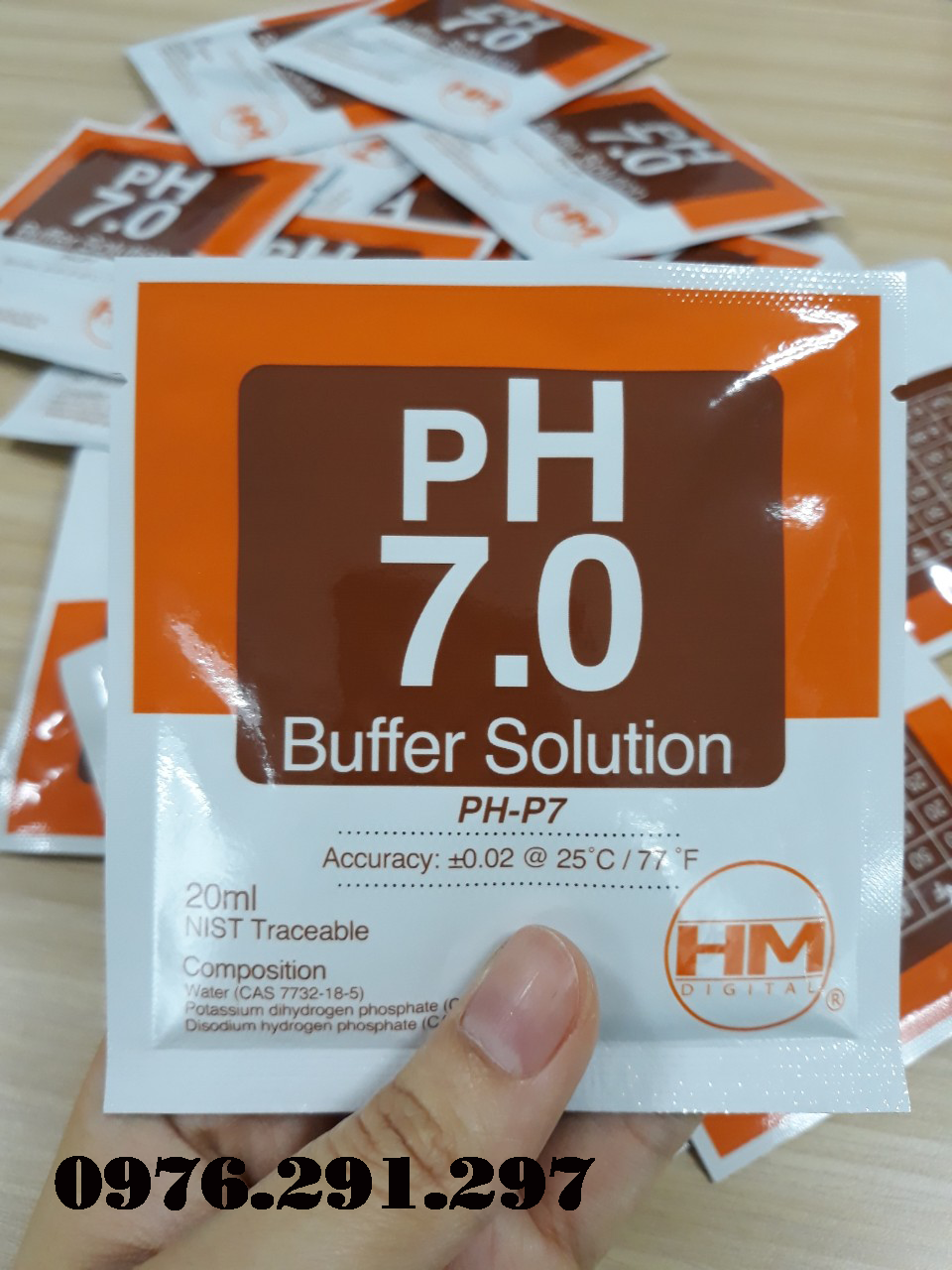 [HCM]Gói dung dịch PH7 - Dung dịch chuẩn PH