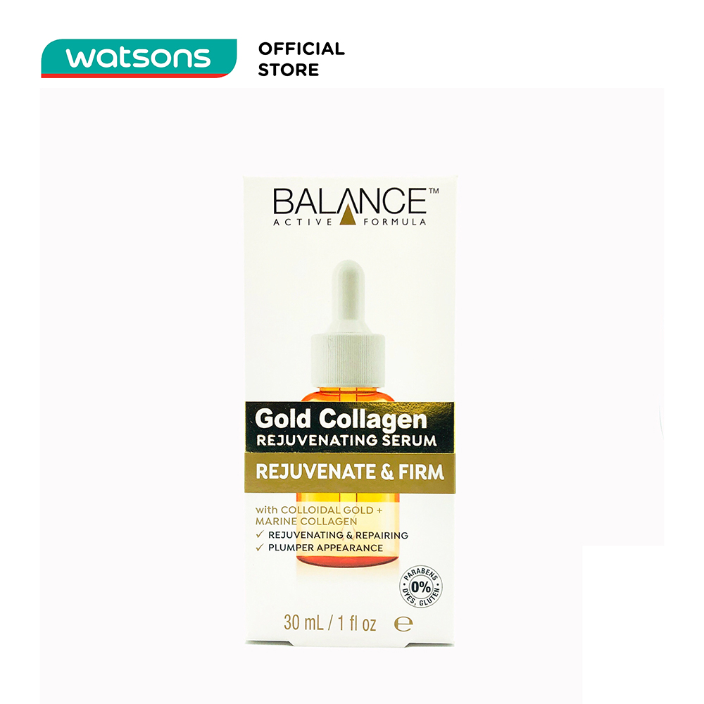 [MUA 2 TÍNH 1] Tinh Chất Chống Lão Hóa Balance Active Formula Gold Collagen Rejuvenating Serum 30ml