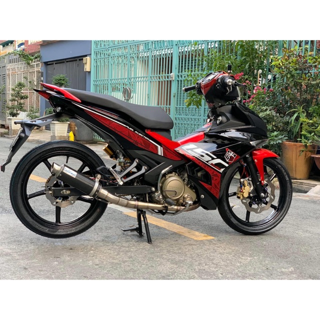 Tem rời Exciter 150 Y15Zr đỏ đen rời - mẫu mã đa dạng - chi tiết sắc nét - nhận làm Tem rời theo yêu cầu