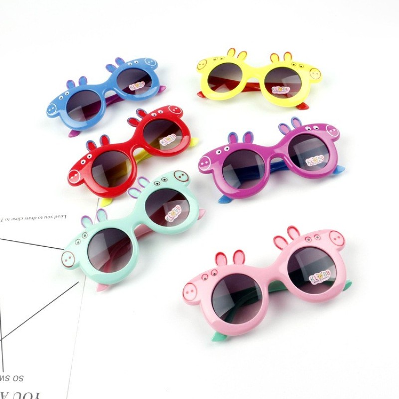 Giá bán Kính mắt Peppa thời trang cho bé trai và bé gái - Mắt Kính Heo Peppa Cho Bé Nhiều Màu - Mắt kính đi nắng cho bé - GIA DỤNG 3 MIỀN