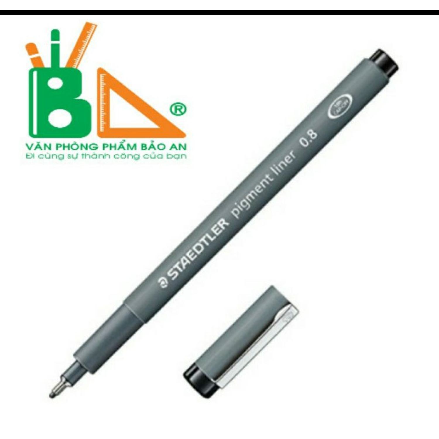 Mua nhiều giảm giá Bút Vẽ Kỹ Thuật Staedtler 308 08 0.8mm Màu Đen Bút Dạ
