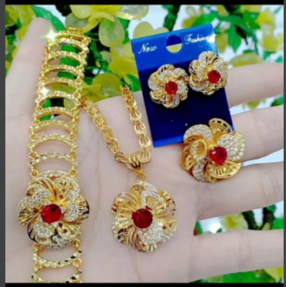 Combo Trang Sức Hoa Mai Nhiều Loại Màu