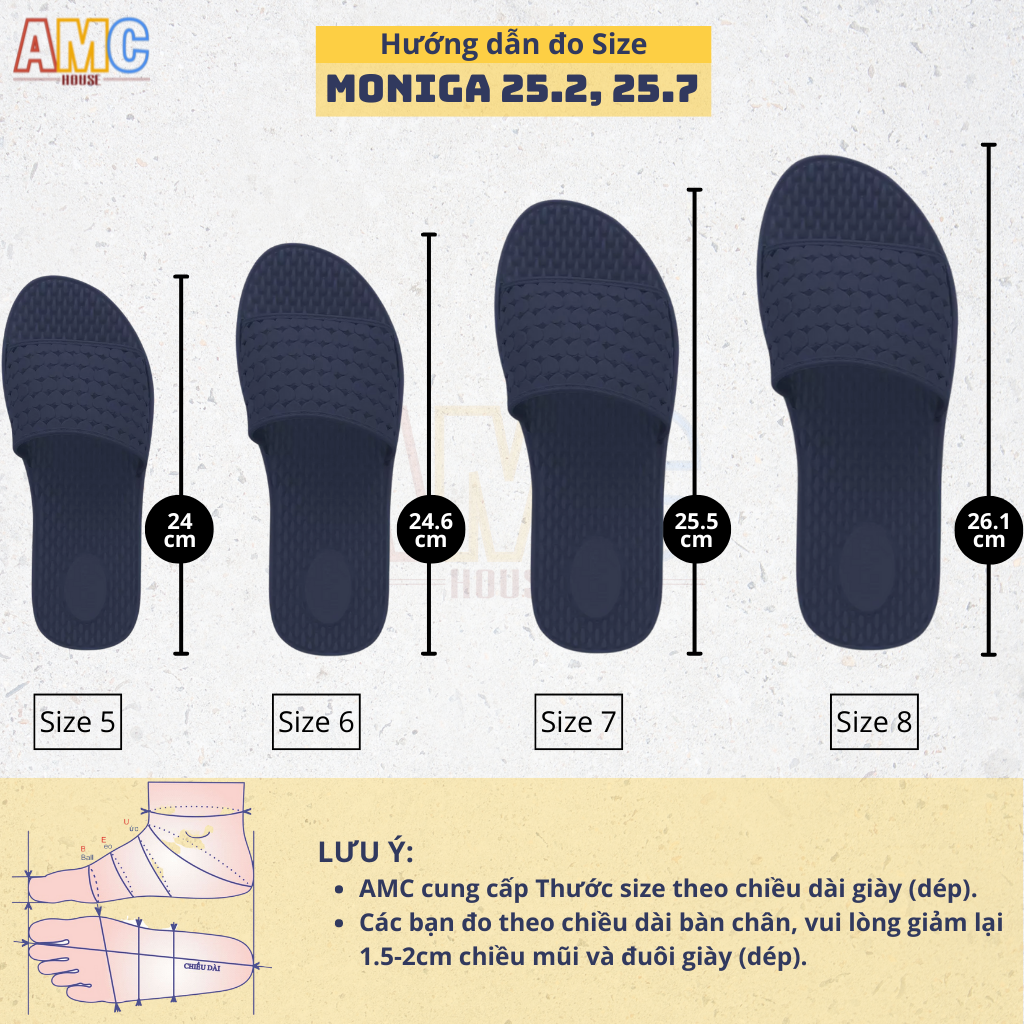 Dép Thái Dép nữ đế mat-xa siêu mềm MONOBO - Moniga 25.2