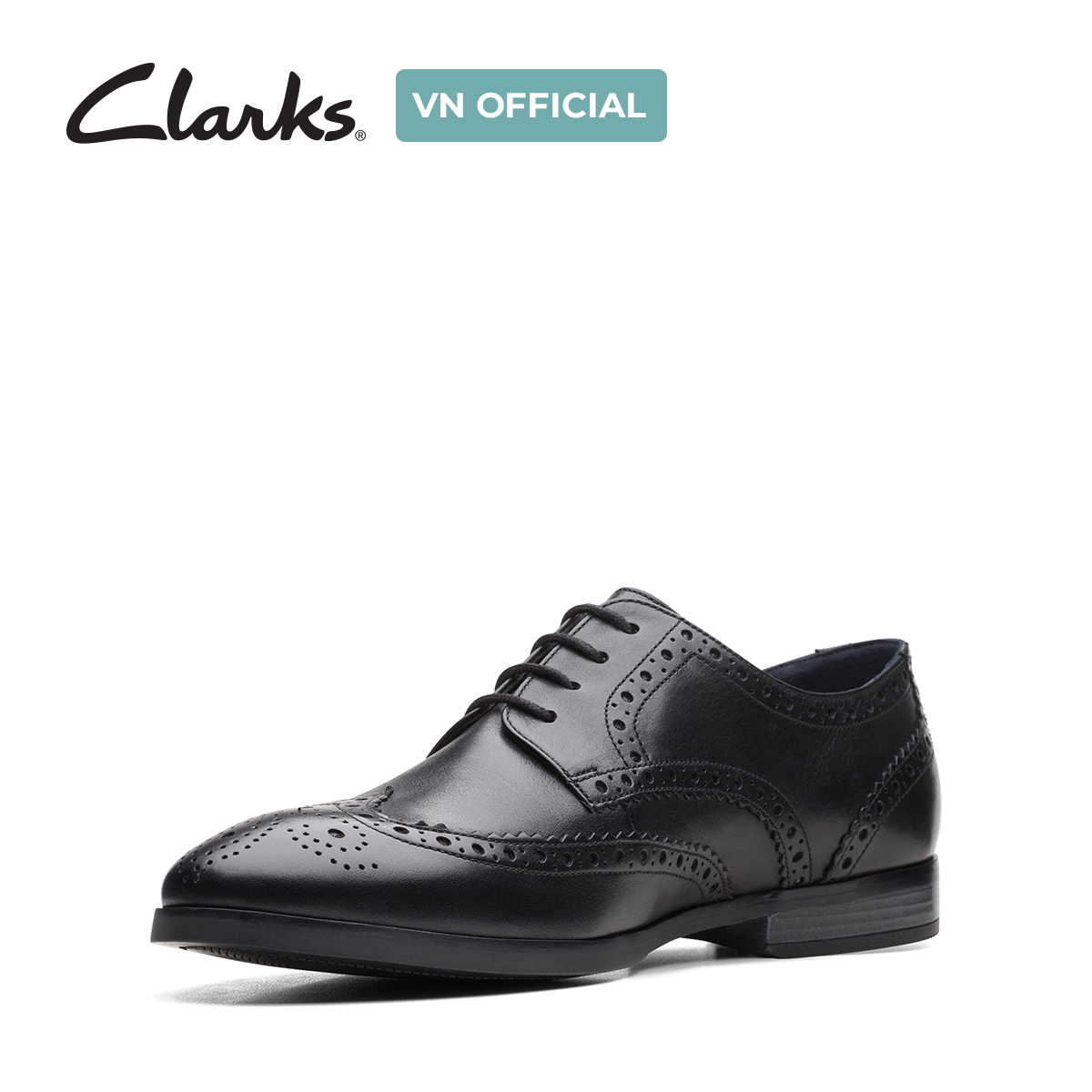Giày Tây Da Nam Clarks - Bradish Limit