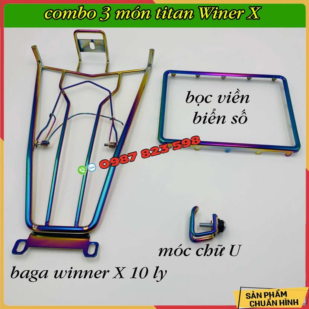 Combo 3 Món Titan Dành Cho Winner X ( Như Ảnh)