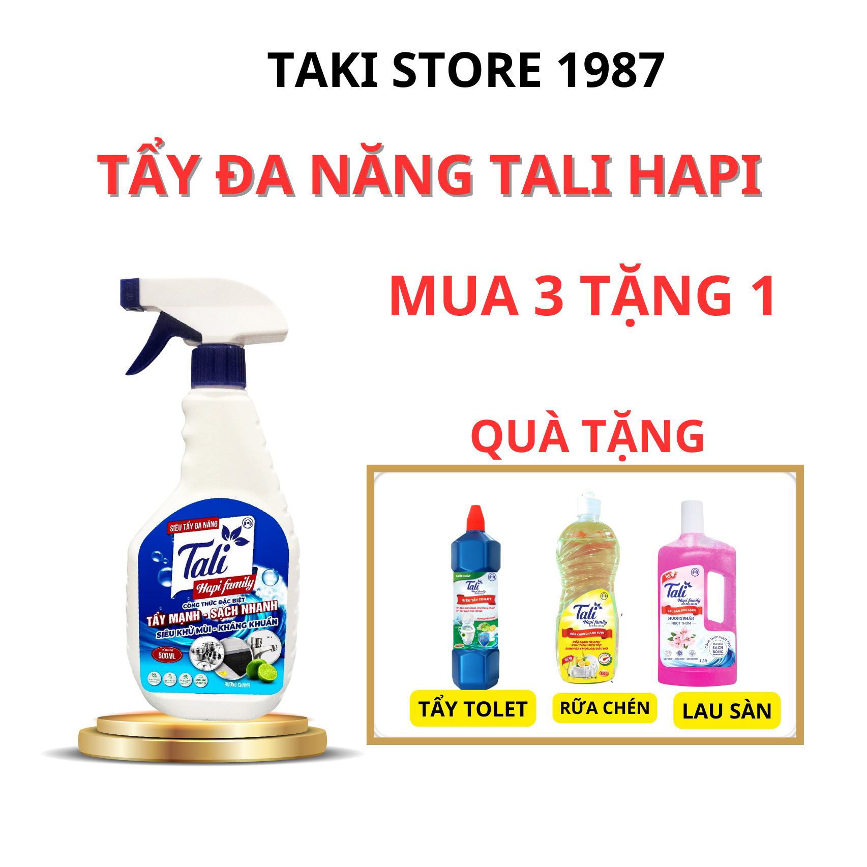 Tẩy Đa Năng Tali Hapi