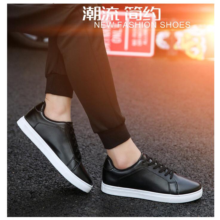 Giày sneaker nam thể thao- sneaker đen mã M1M ( Đen)