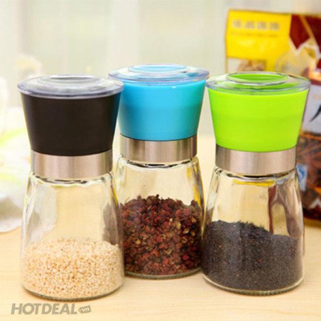 [HCM]Dụng cụ đựng và xay tiêu cầm tay