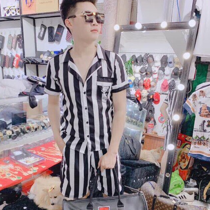 Ngoc Luxury Bộ Tù Kẻ Sọc - quần áo phạm nhân kèm ảnh thật