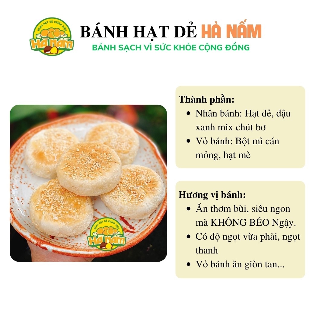 Bánh Hạt Dẻ chính hiệu Hà Nấm