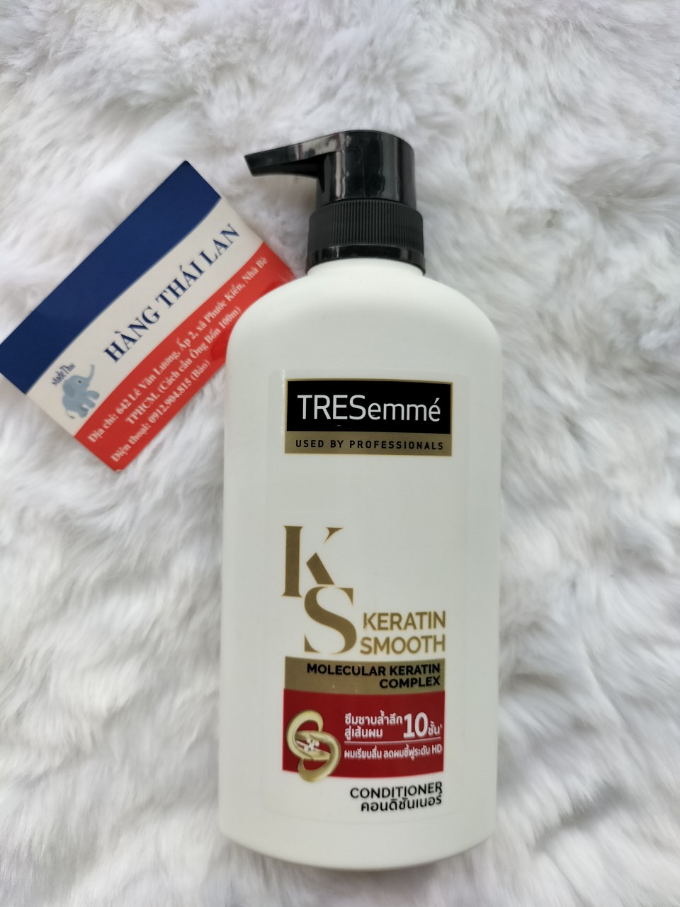 Dầu xả Tresemme Thái Lan 400ml- Màu đỏ Keratin Smooth