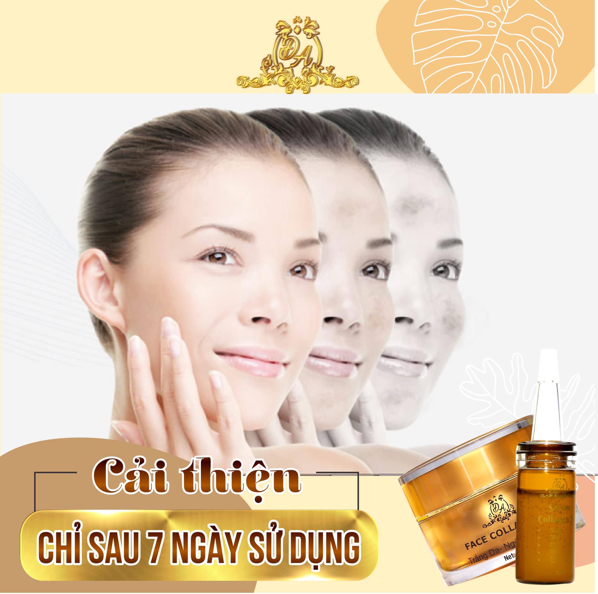 COMBO DƯỠNG DA KEM FACE BAN ĐÊM & SERUM ĐÔNG TRÙNG HẠ THẢO MP ĐÔNG ANH