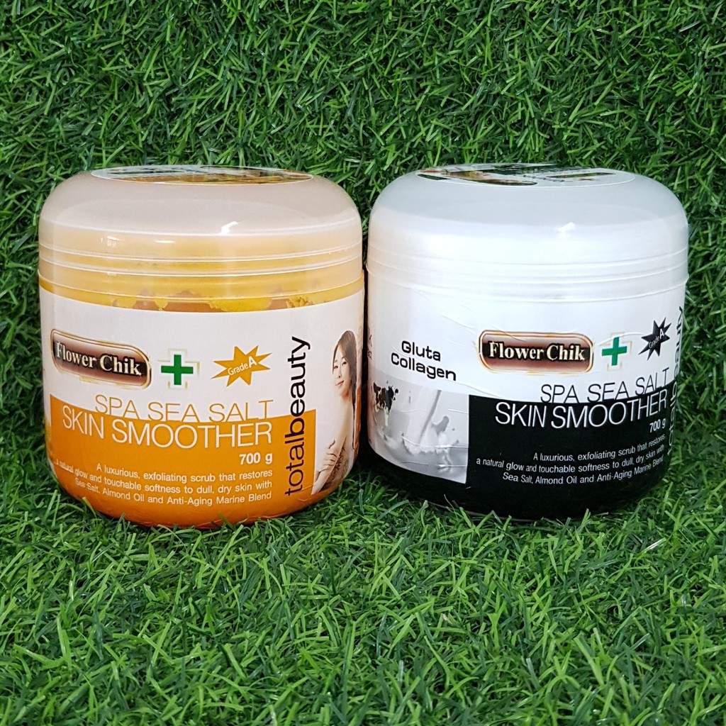 Muối tắm tẩy tế bào chết Flower Chik Spa Sea Salt Thái Lan