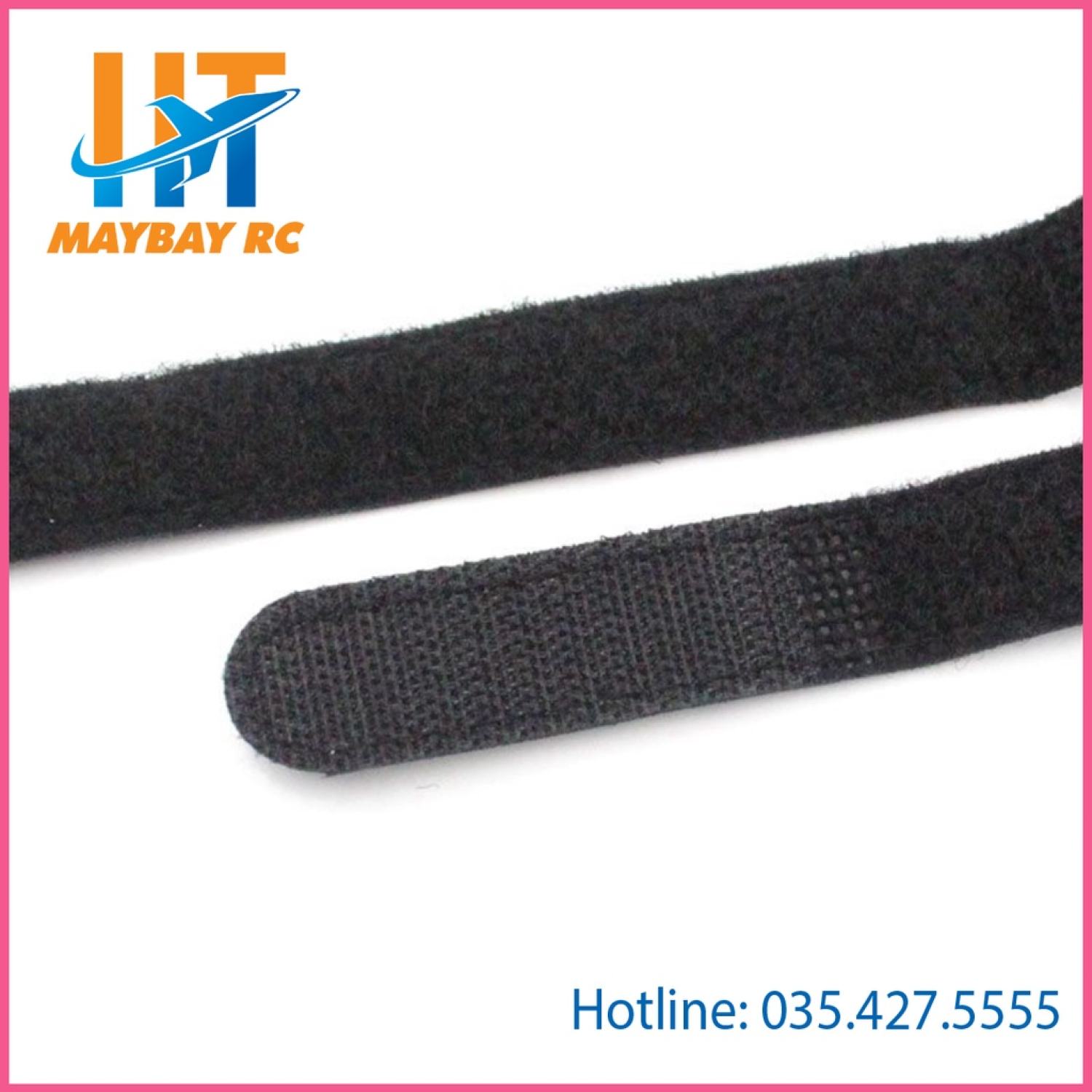 Dây buộc pin máy bay siêu bền bọc da dài 25cm