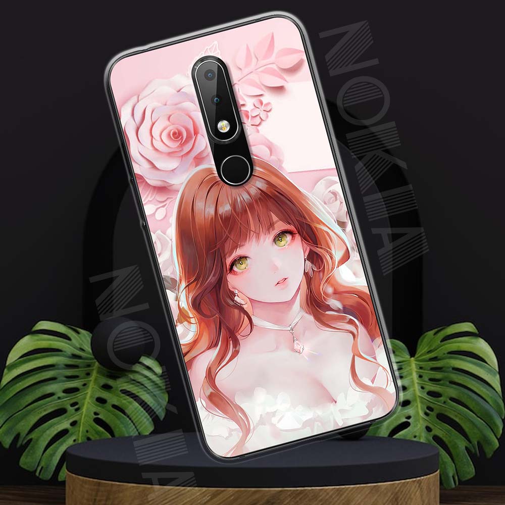 Ốp lưng Nokia 6.1 Plus mẫu BST Cô gái dễ thương TPU