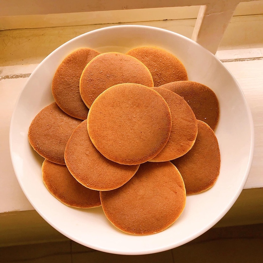 Bột làm bánh pancake (doraemon) Wakodo cho bé 9m+
