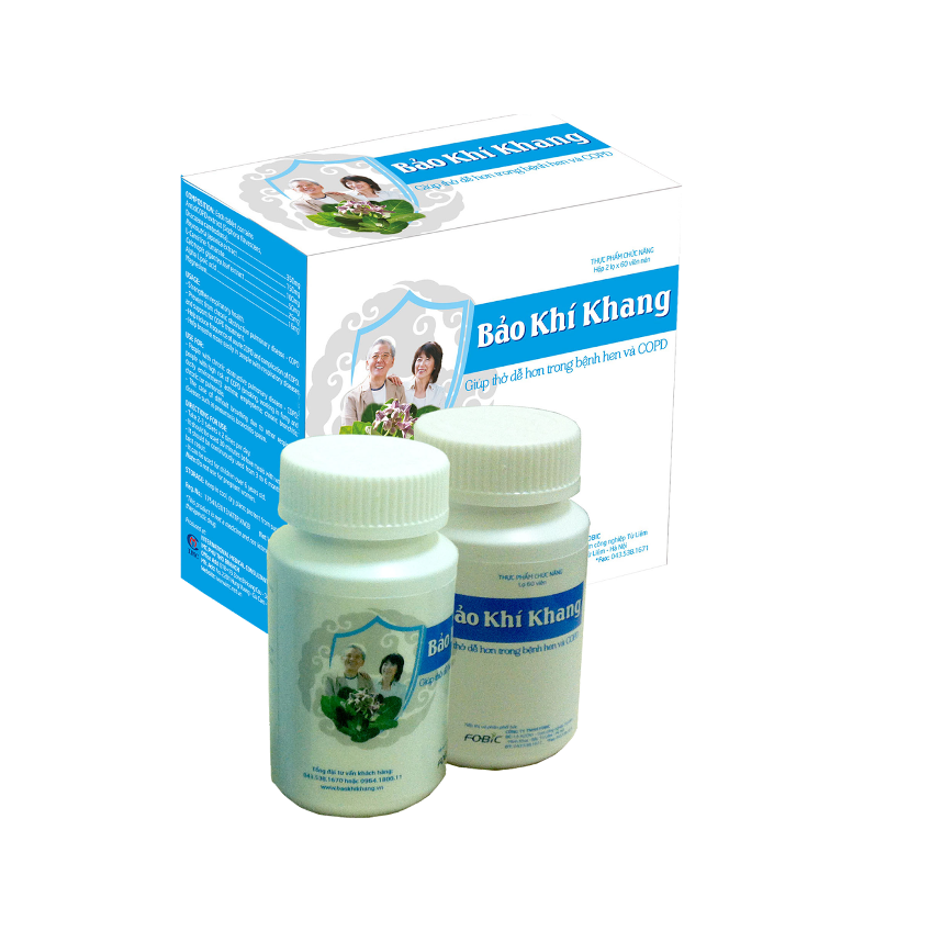 BẢO KHÍ KHANG (hộp 120v/2 Lọ)