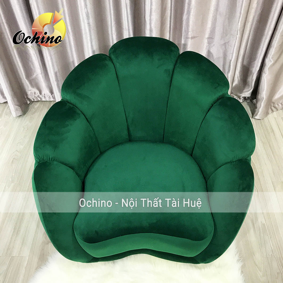 (FREE SHIP) Ghế Sofa Đơn Dùng Để Trang Trí Và Chụp Hình Phòng Khách Hoặc Shop Chân Vàng Sang Chảnh (Đủ Màu)