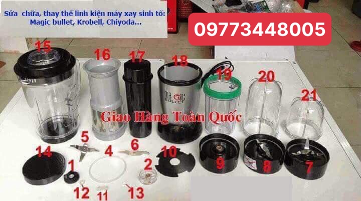 (PHỤ KIỆN MÁY XAY) PHỤ KIỆN MÁY XAY MAGICBULLET