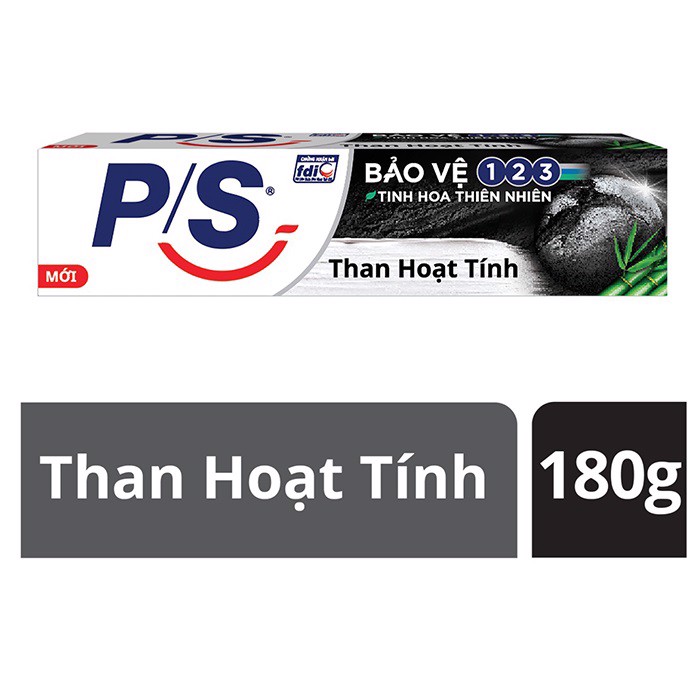 Kem Đánh Răng Than Hoạt Tính P/S 180g
