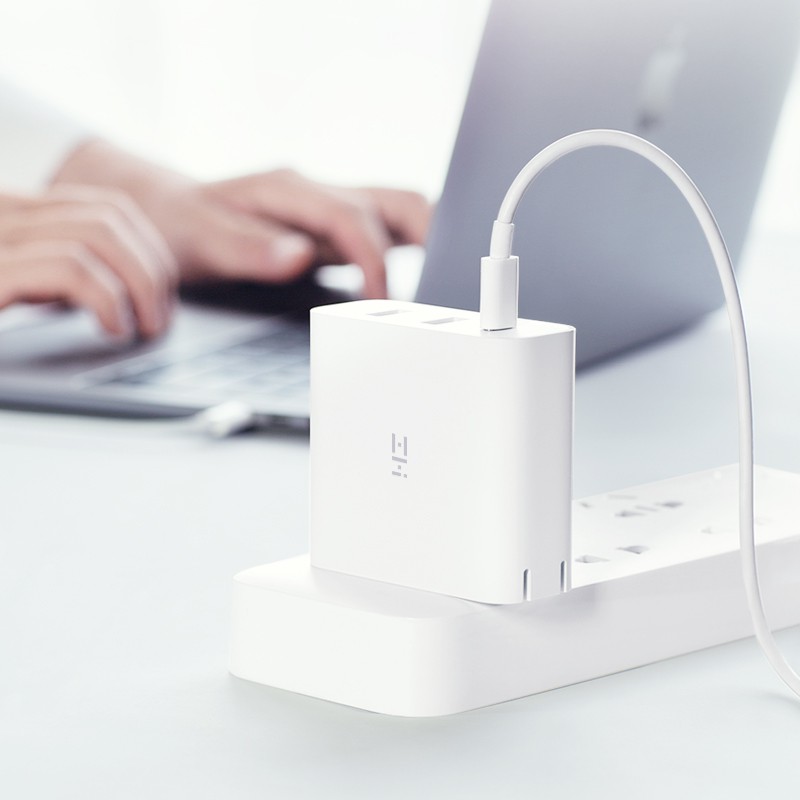 Củ Sạc Nhanh 65w Xiaomi ZMI Chuẩn PD 3 Cổng