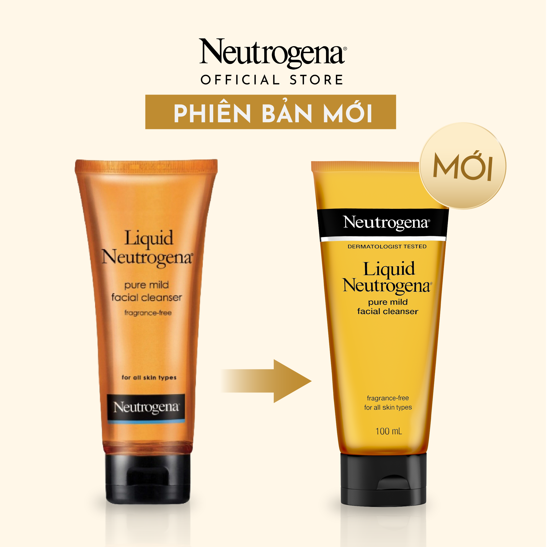 Nước rửa mặt Neutrogena dịu nhẹ 100ml (cho mọi loại da) - 101113250