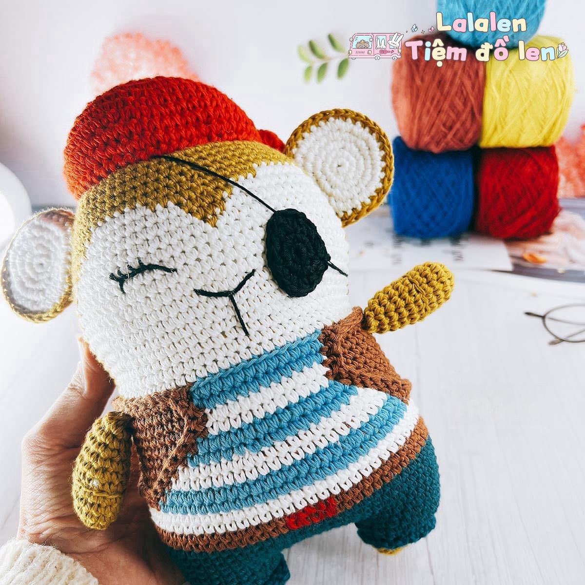 Sợi Cotton Việt Nam Cuộn 100gr (Mã 51-98)