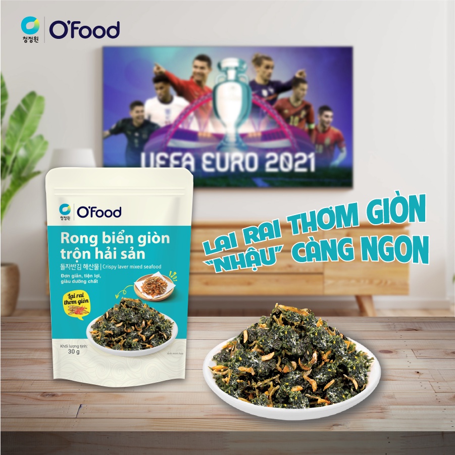 Rong biển rắc cơm/ trộn cơm đủ vị Ofood 30gr