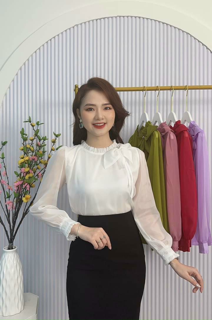 ÁO KIÊU NỮ CÔNG SỞ SANG TRỌNG B0066