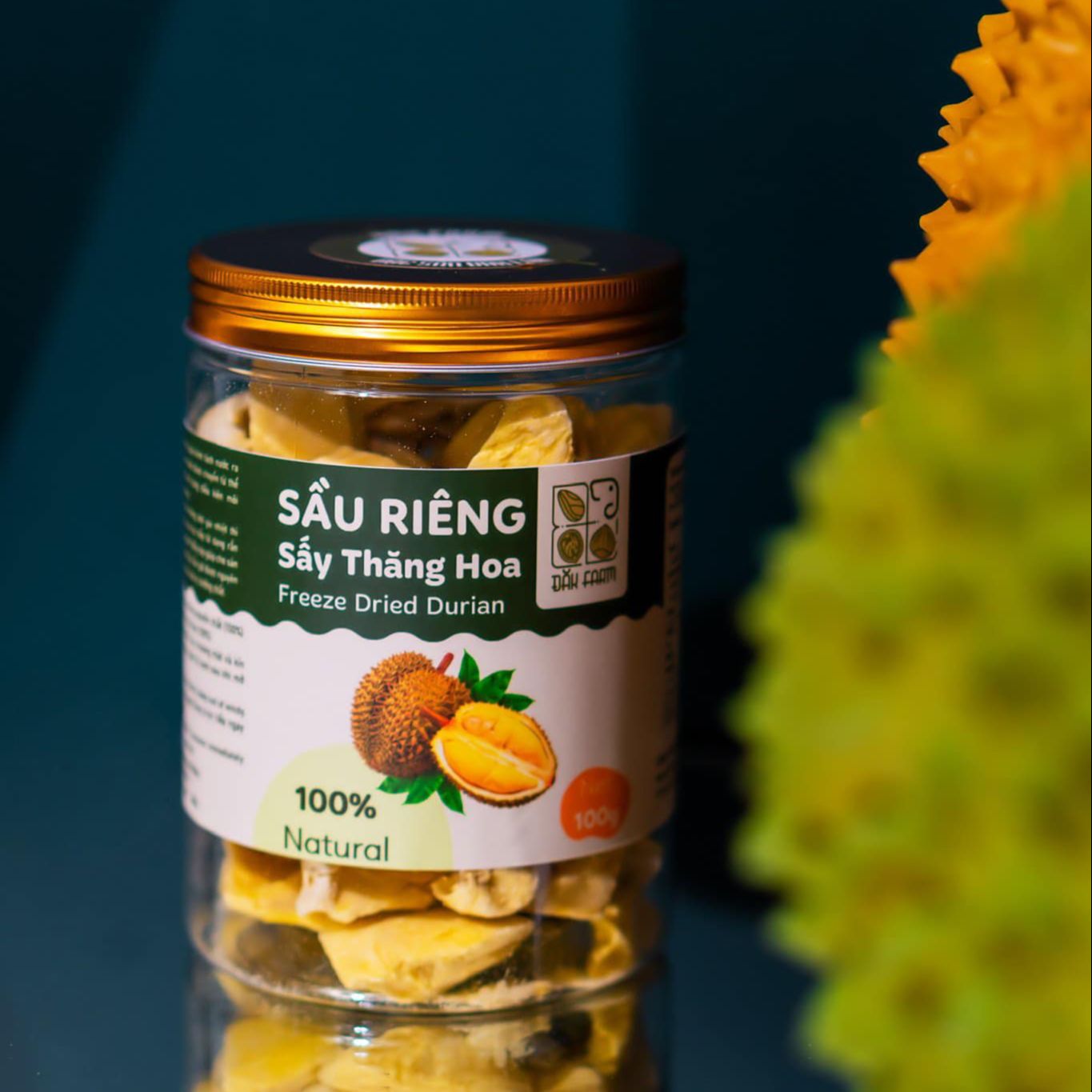 SẦU RIÊNG SẤY THĂNG HOA- ĐẮK FARM (Dạng múi- 25Gr)