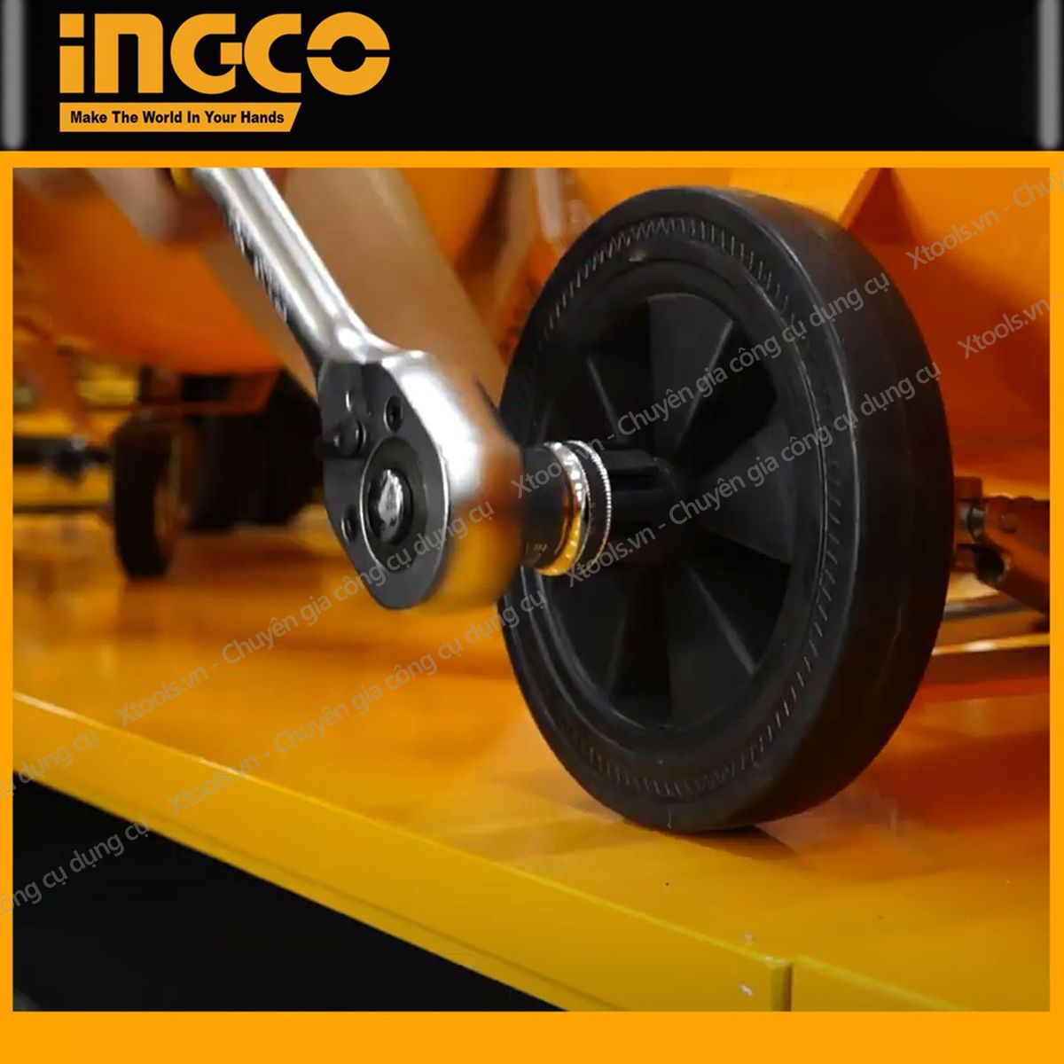 Cờ lê lực 2 chiều tự động điều chỉnh đa năng INGCO 1/4 1/2 3/8 cần siết lực thép Cr-V siêu cứng chống rỉ sét