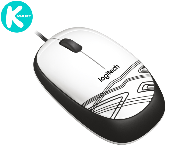 Chuột Có Dây Logitech MOUSE M105 - Hàng Chính Hãng
