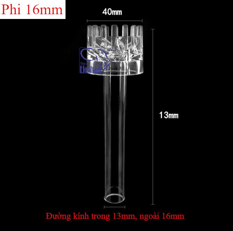 Ống hút lọc váng xoáy 360 độ thay thế ống lọc váng thường cho lọc hồ thủy sinh