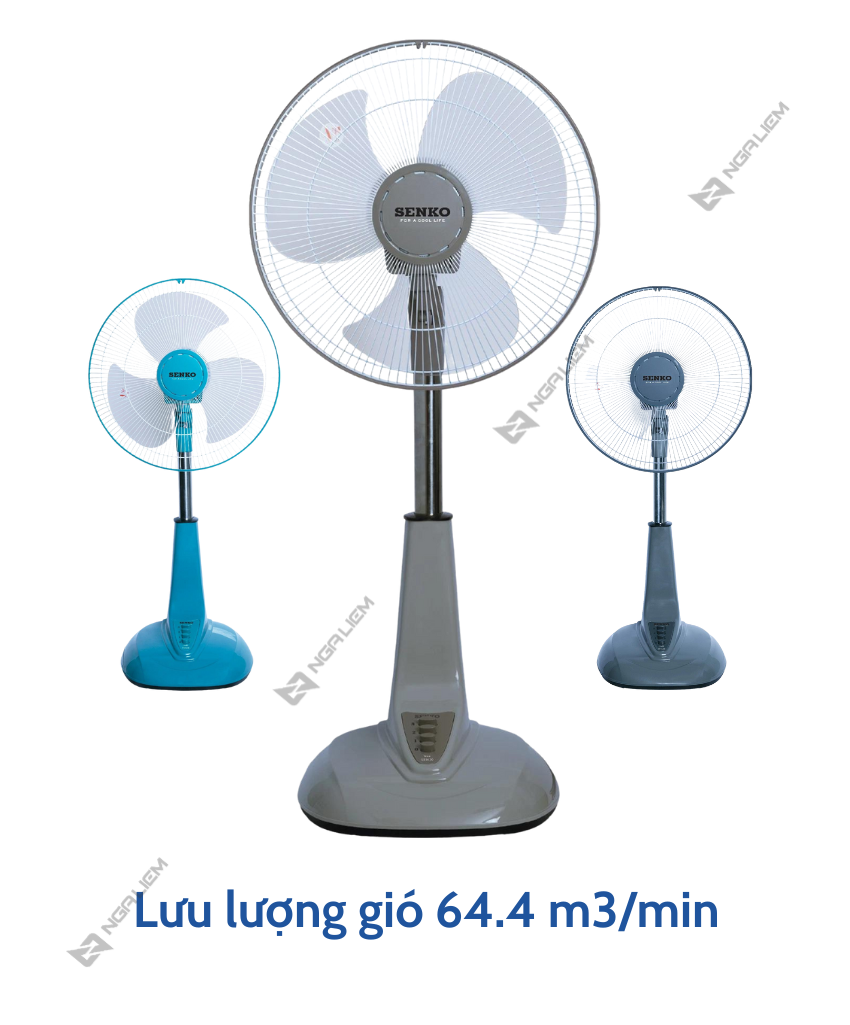 Quạt Lỡ Ống Inox LS1630 SENKO [Hàng Chính Hãng]