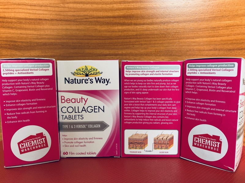 Viên uống Collagen Beauty Nature’s Way 60 VIEN – Xuất Xứ Úc nhập khẩu