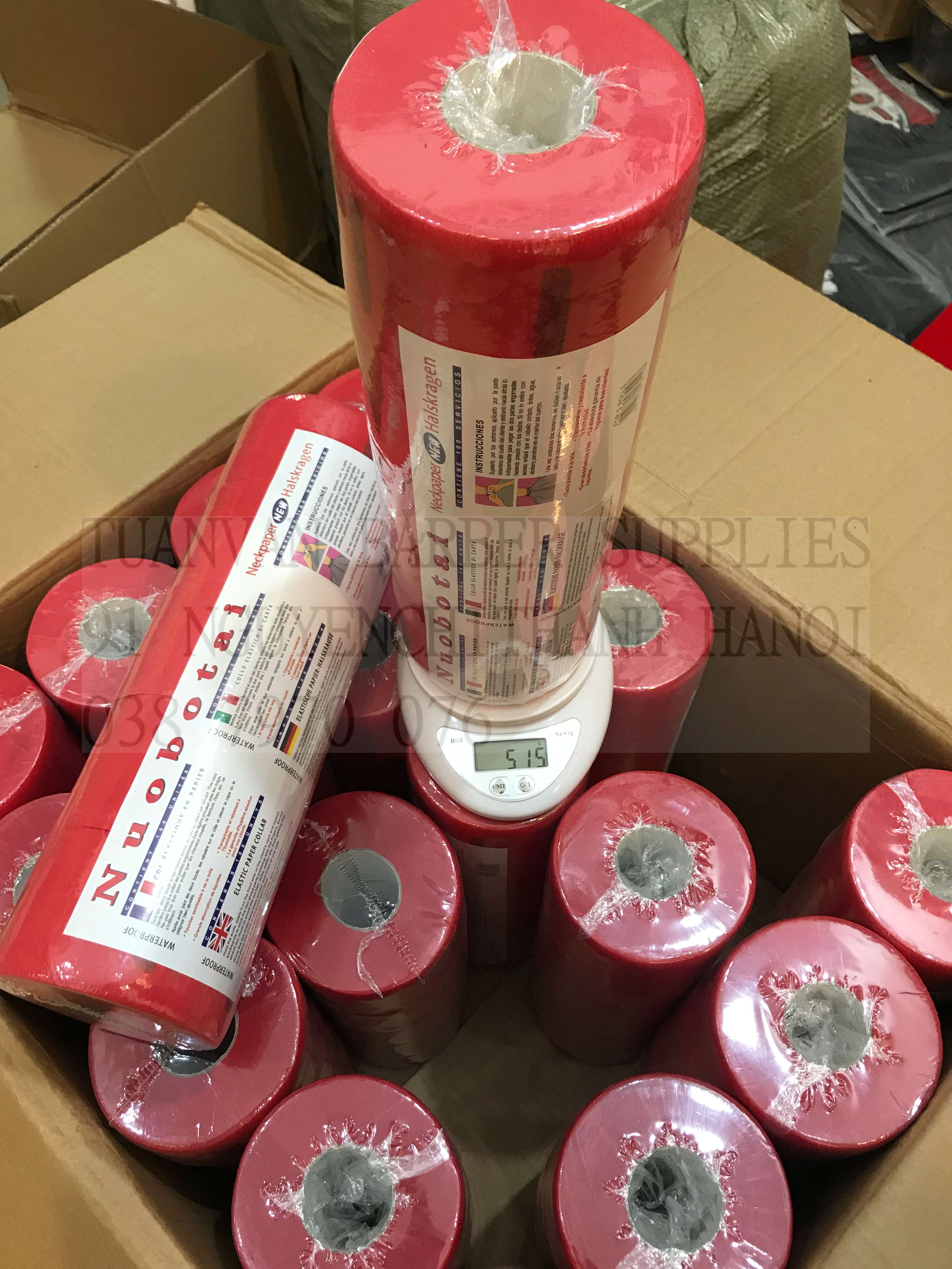 Giấy quấn cổ cắt tóc (NHIỀU MÀU)