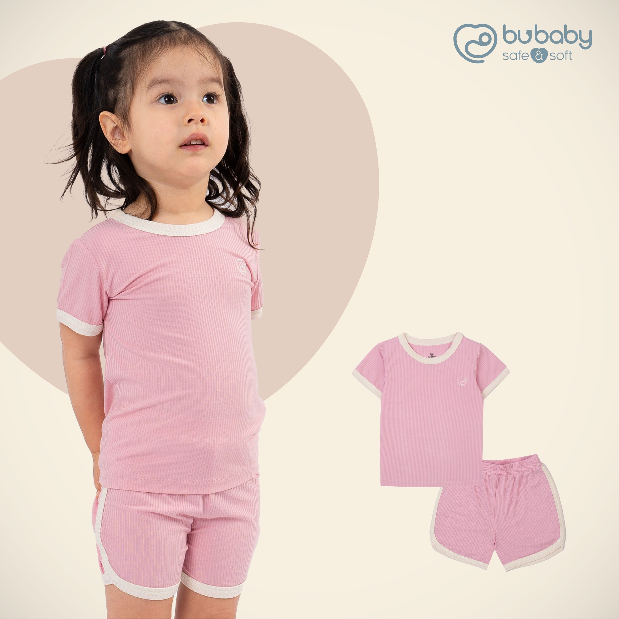 Bộ Cộc Tay BU Molist B45 • 12-18M 18-24M 2-3Y 3-4Y • Choding Home