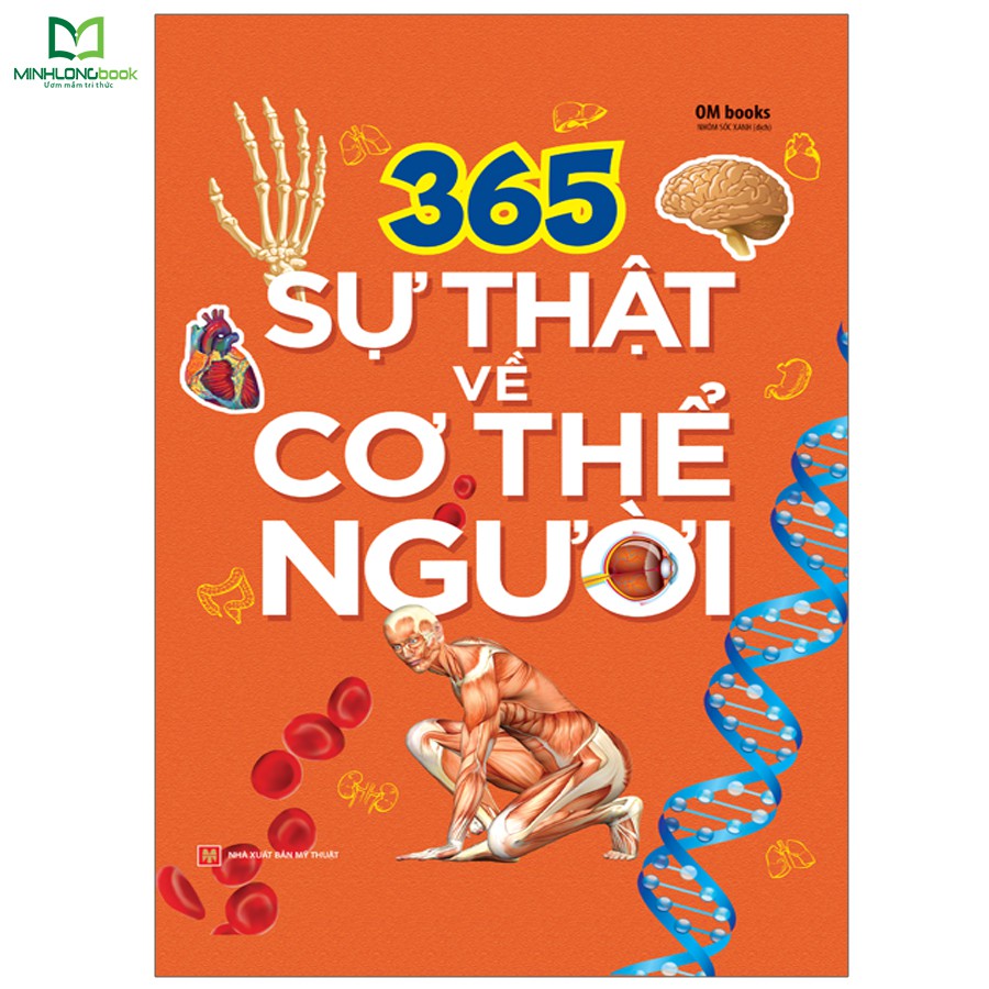 Sách: 365 Sự Thật Về Cơ Thể Người + Tặng sổ tay